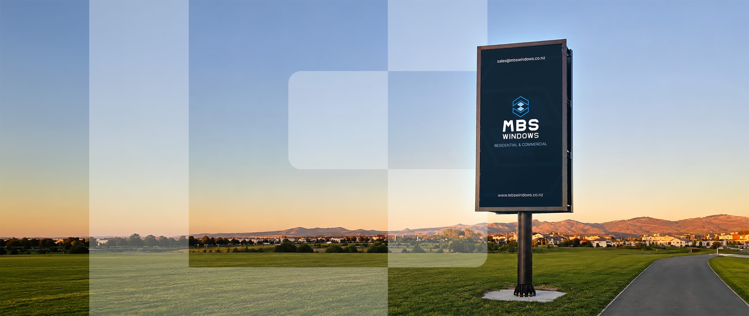 LED billboard installation — MBS